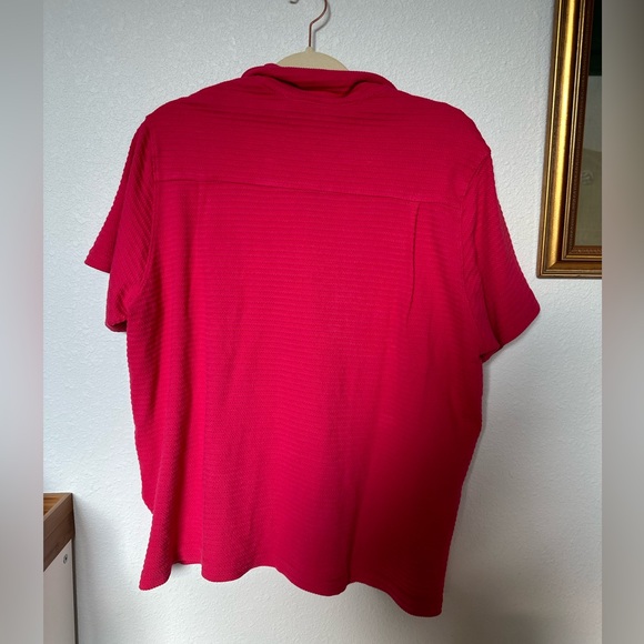 BIG BUD PRESS Hot Pink Honeycomb Pantry Button-Up - Picture 2 of 2